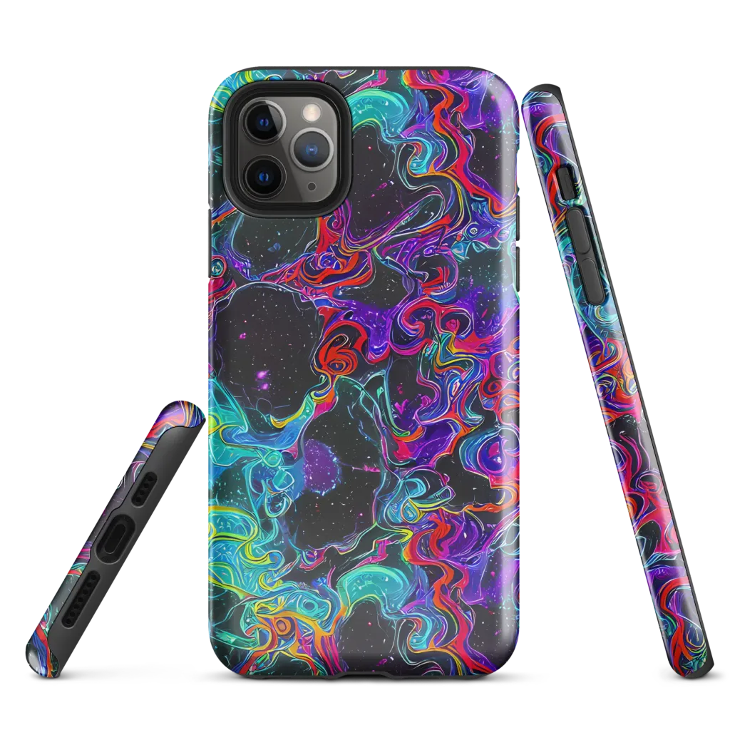 Midnight Eruption on Tough Case for iPhone® — Front