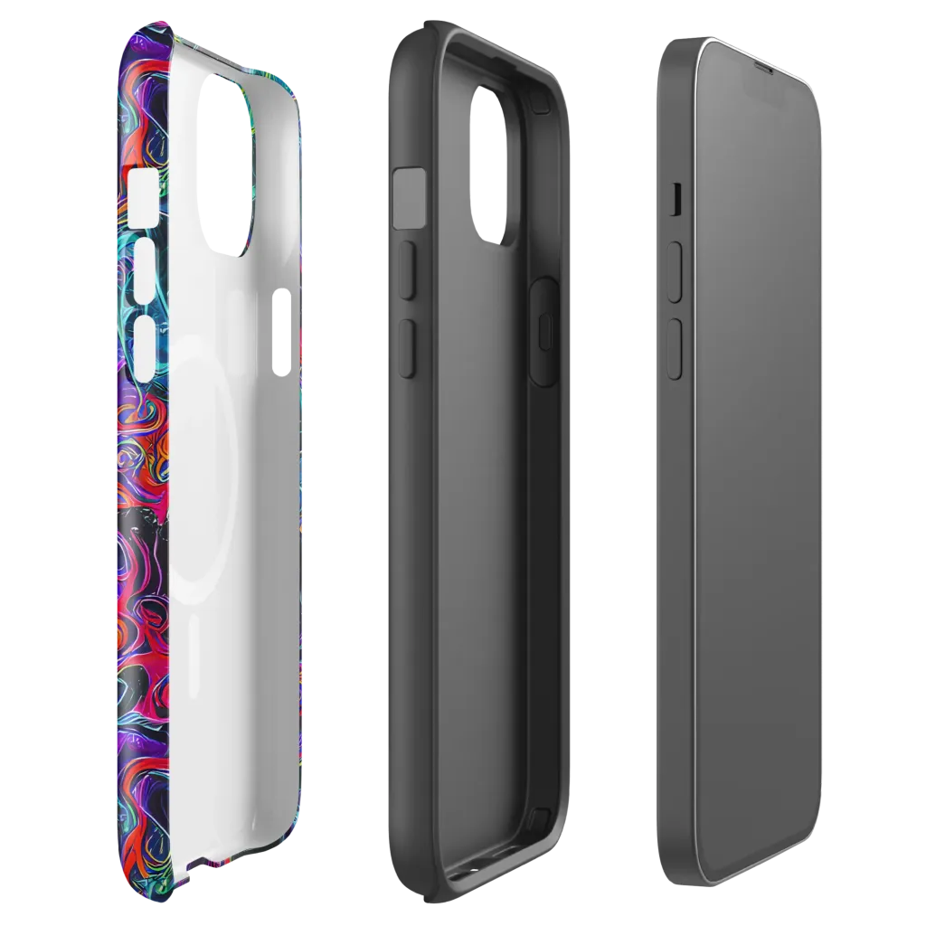 Midnight Eruption on MagSafe Tough Case for iPhone® — Front