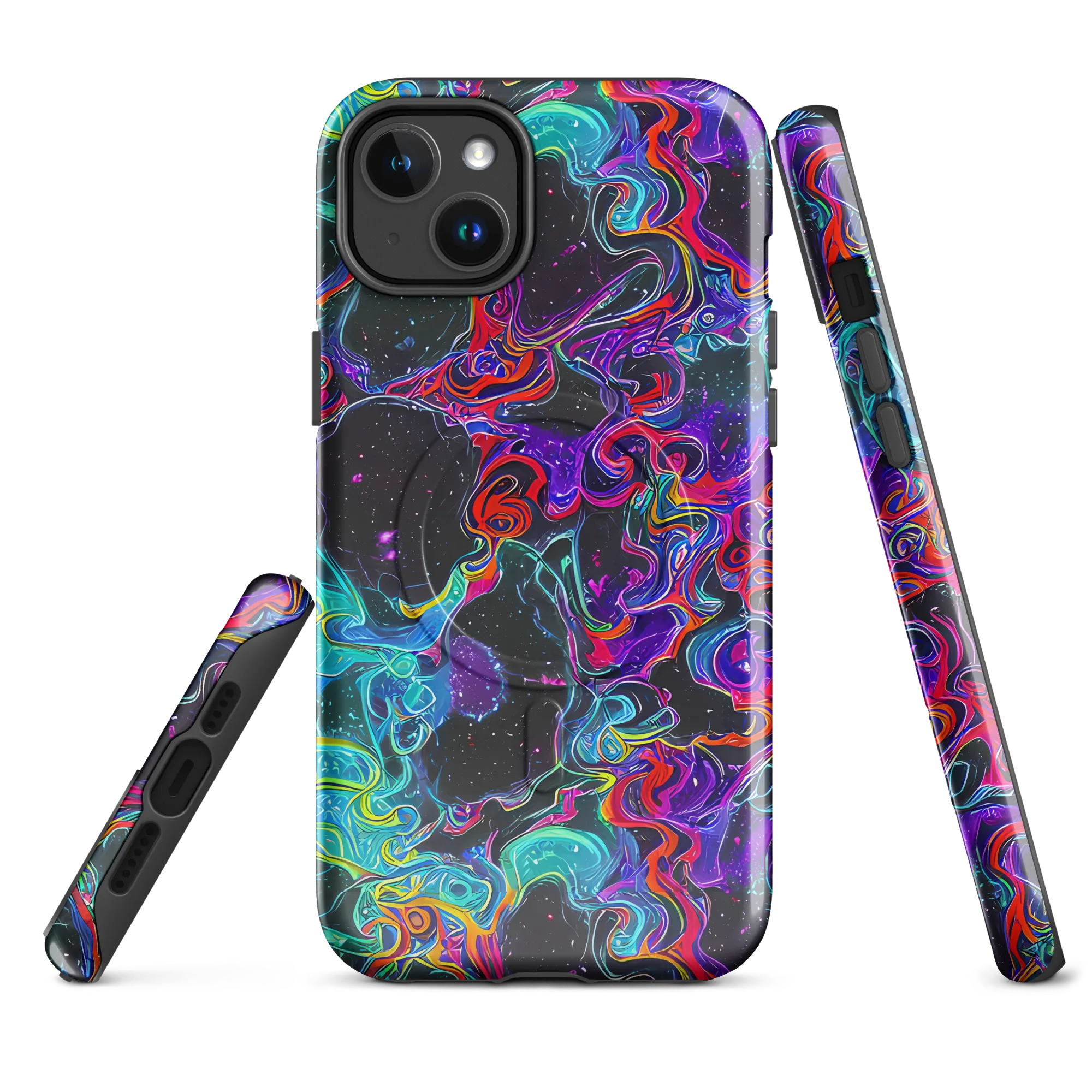 Midnight Eruption on MagSafe Tough Case for iPhone® — Front
