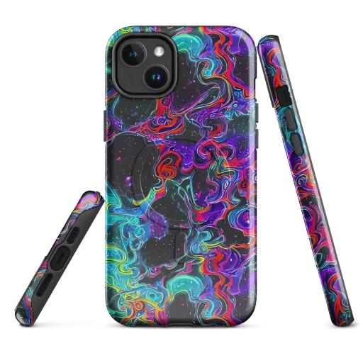 Midnight Eruption on a MagSafe Tough Case for iPhone®