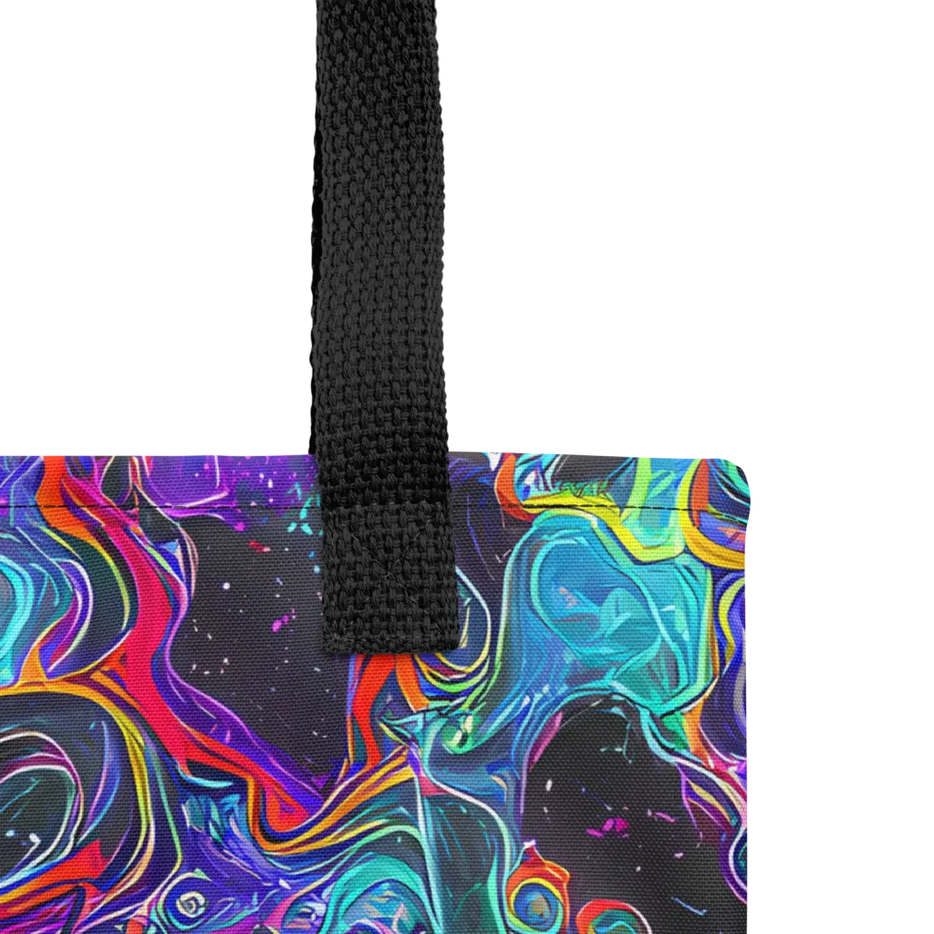 Midnight Eruption on Tote Bag — Product details