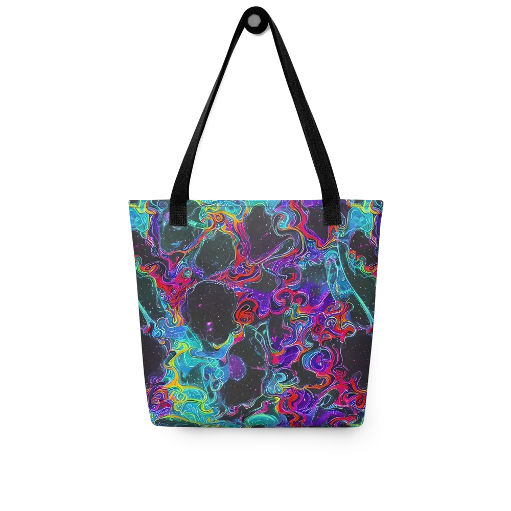 Midnight Eruption on Tote Bag — Front