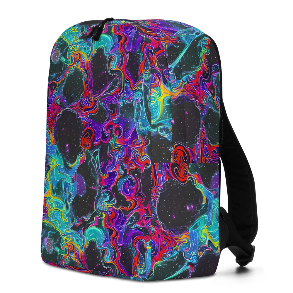 Midnight Eruption on Minimalist Backpack — Left
