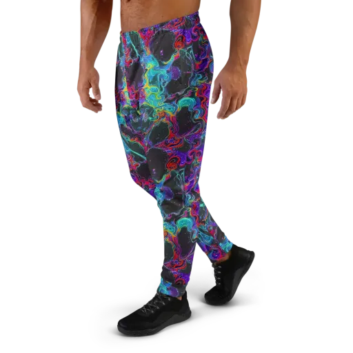 Midnight Eruption on a Men's Joggers
