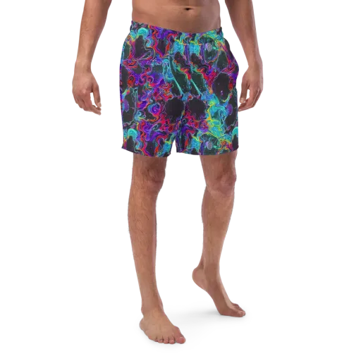 Midnight Eruption on a Swim Trunks