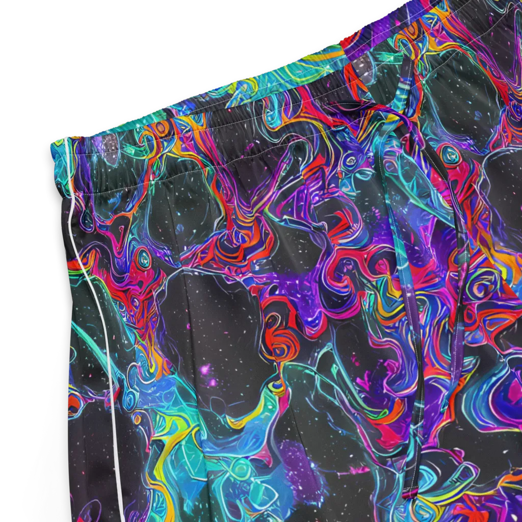 Midnight Eruption on Women's Pajama Shorts — Product details