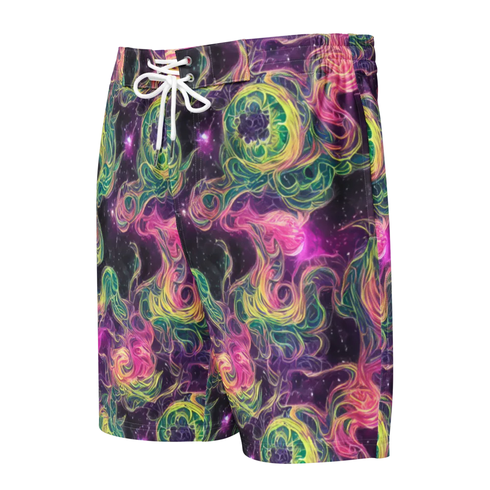 Dreamflare on Men's Board Shorts — Front