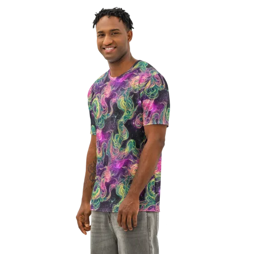 Dreamflare on a Men's Cotton Crew Neck T-Shirt
