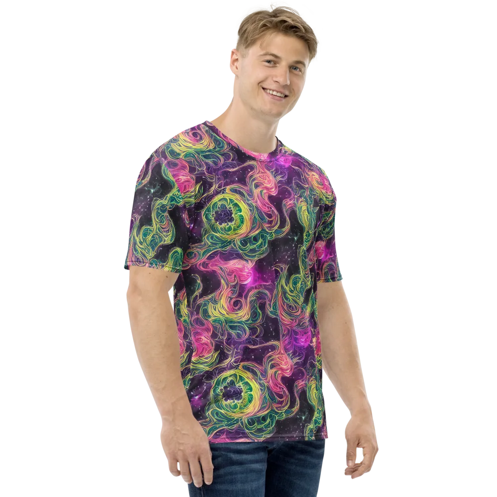 Dreamflare on Men's Crew Neck T-Shirt — Right