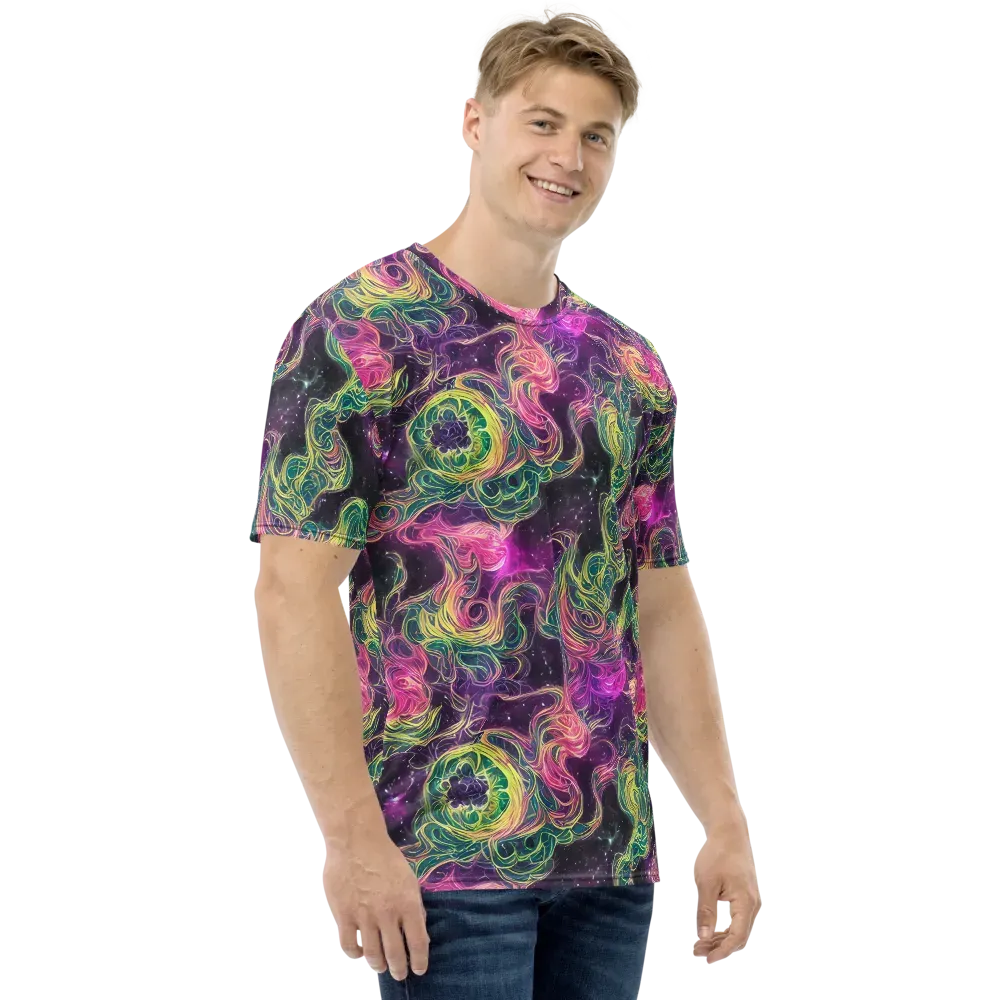 Dreamflare on Men's Crew Neck T-Shirt — Right