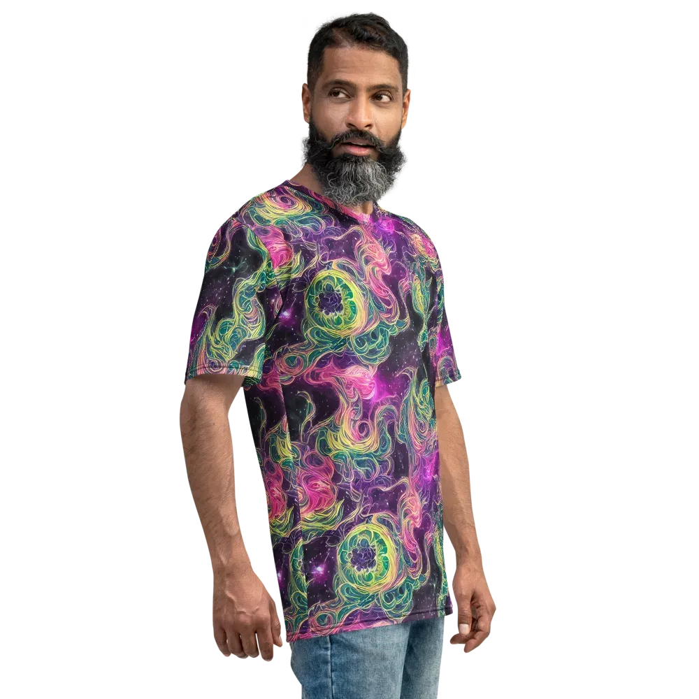 Dreamflare on Men's Crew Neck T-Shirt — Right