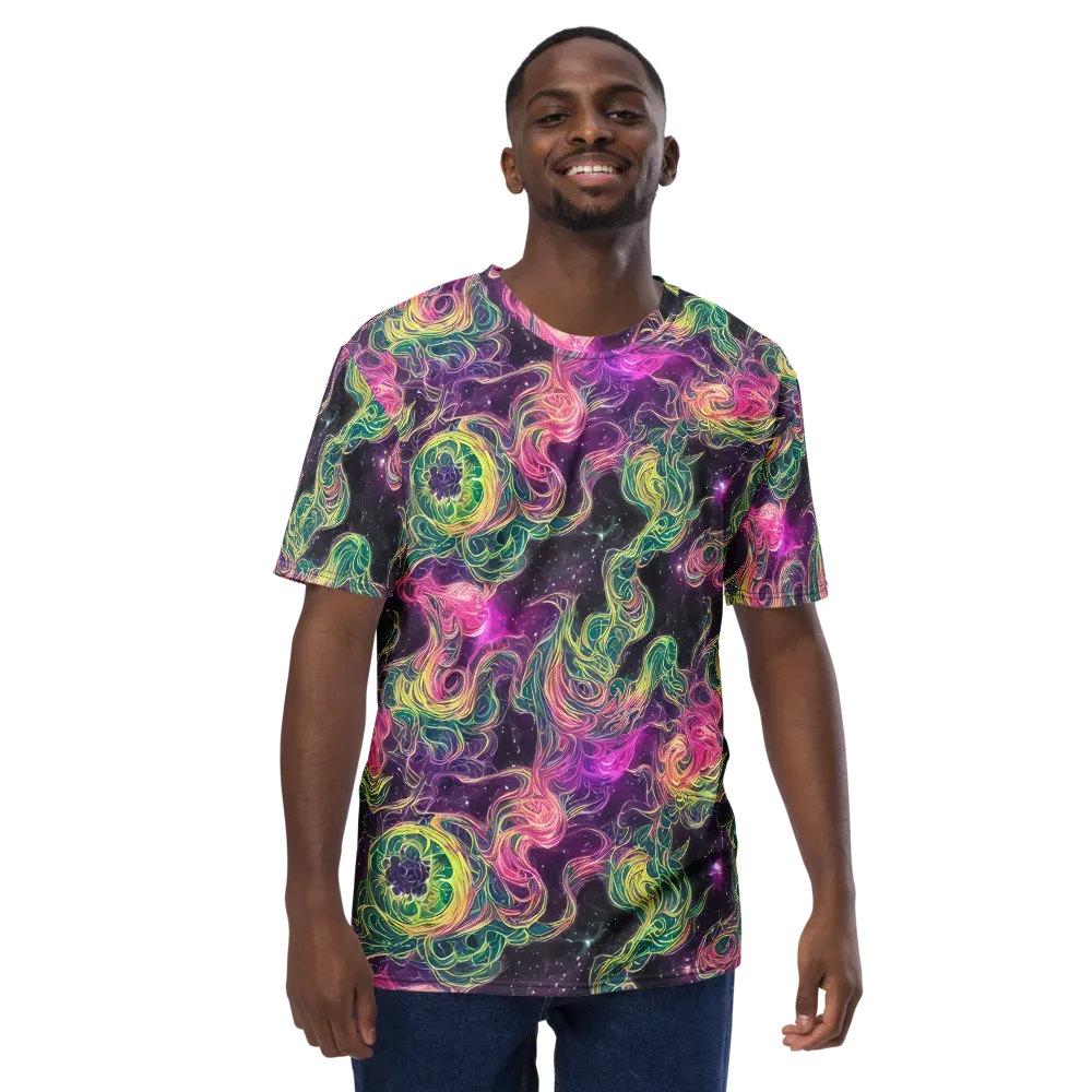 Dreamflare on Men's Crew Neck T-Shirt — Front