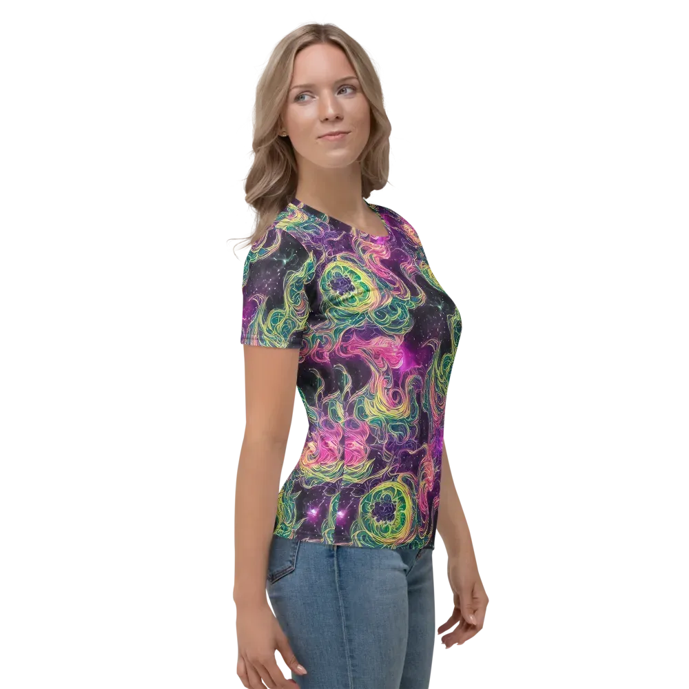 Dreamflare on Women's Crew Neck T-Shirt — Right