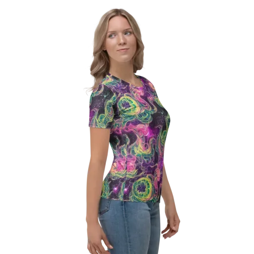 Dreamflare on a Women's Crew Neck T-Shirt
