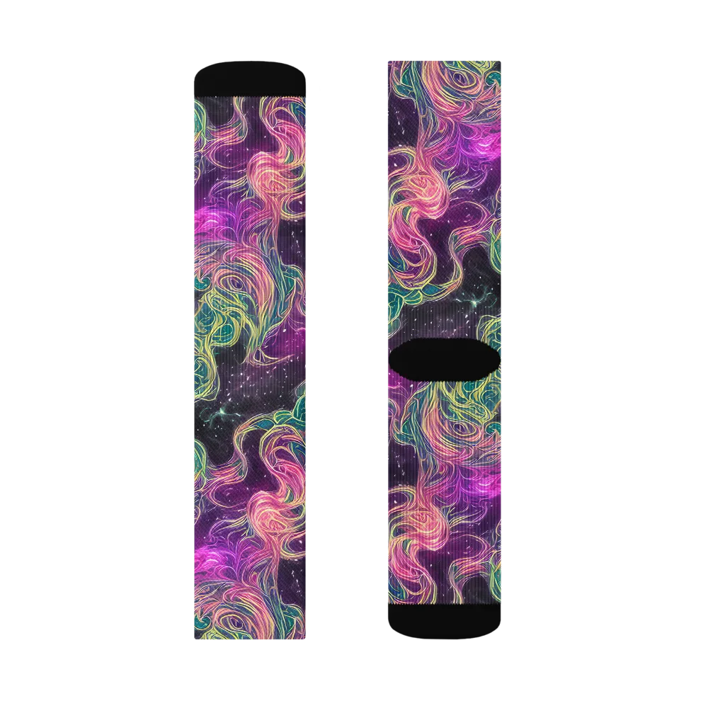 Dreamflare on Socks — Left Sock
