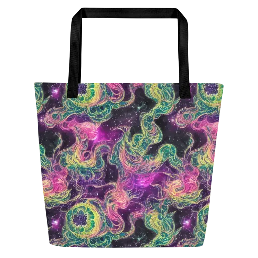Dreamflare on a Large Tote Bag W/ Pocket
