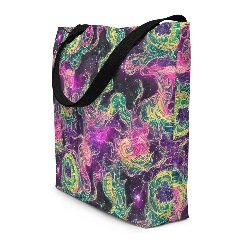 Dreamflare on Large Tote Bag W/ Pocket — Front