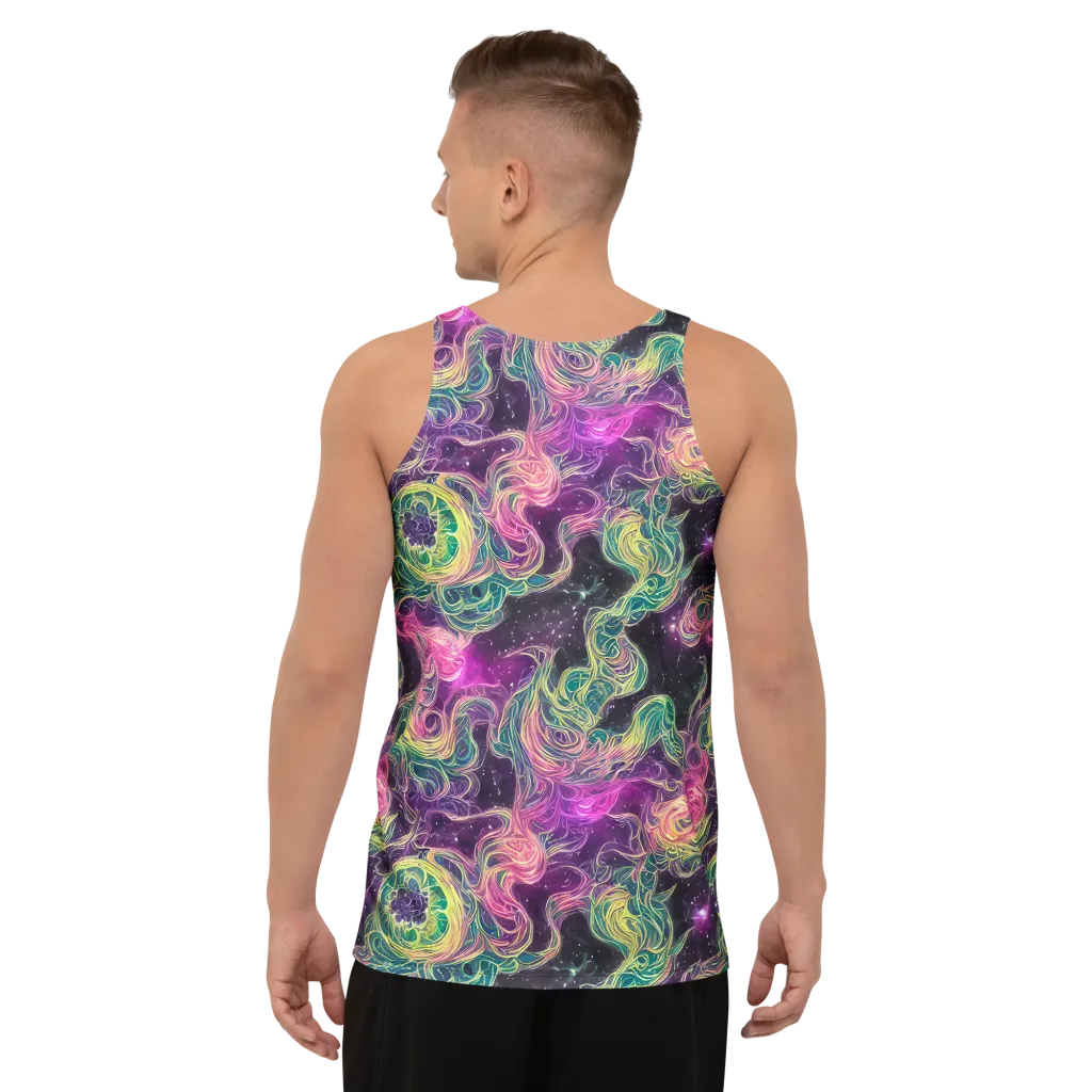 Dreamflare on Men's Tank Top — Back