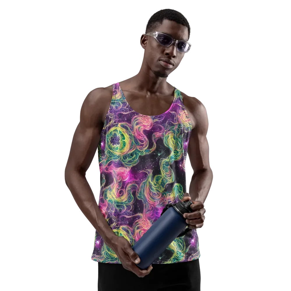 Dreamflare on Men's Tank Top — Front