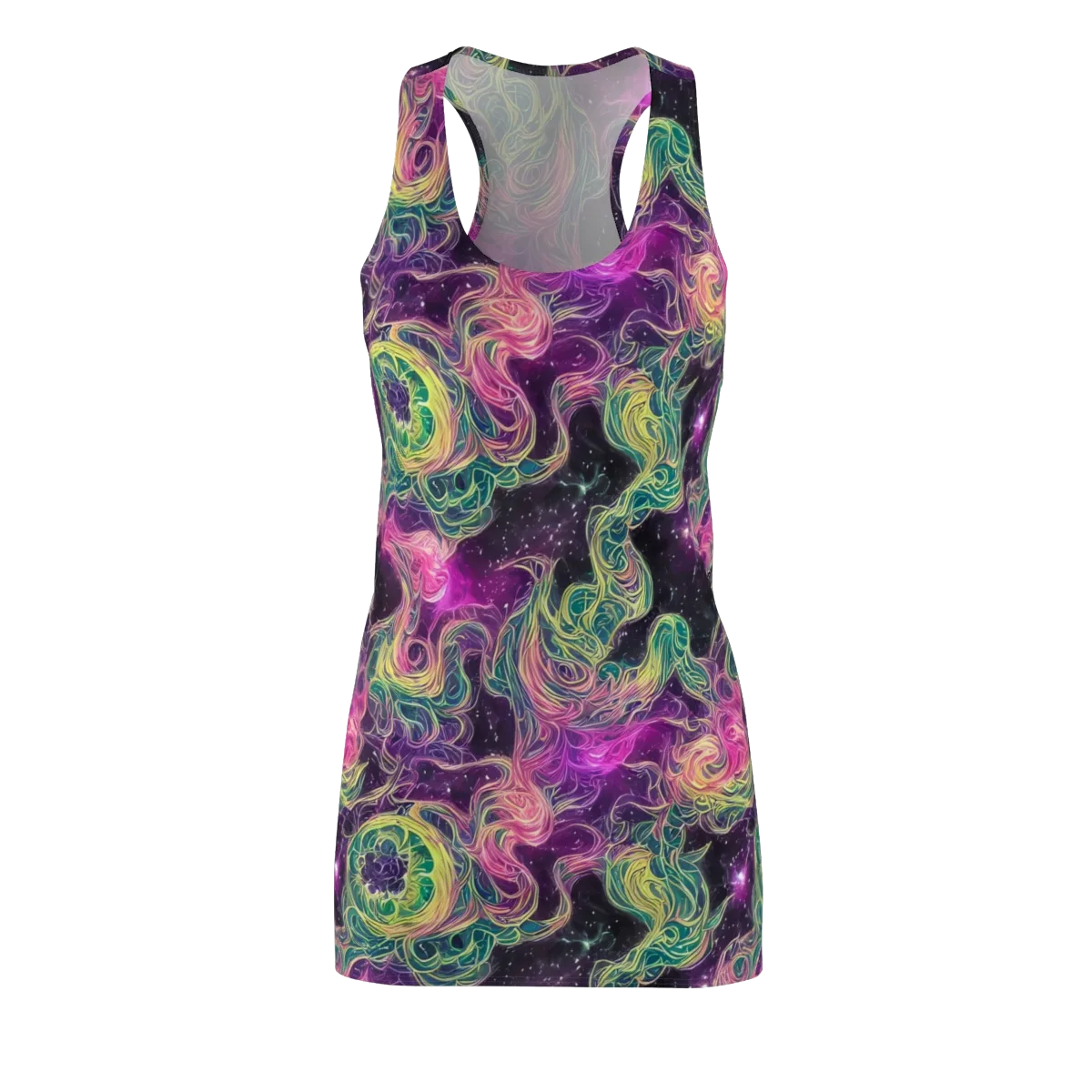 Dreamflare on Racerback Dress — Front