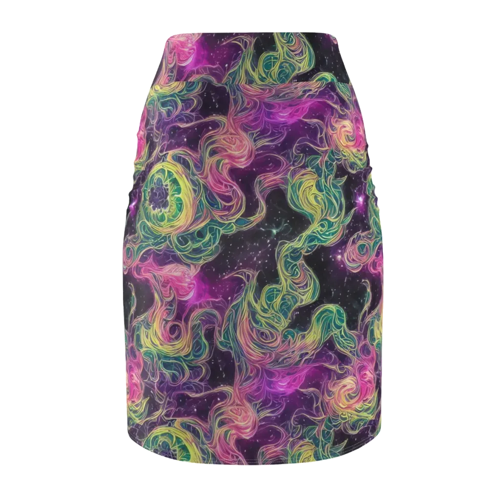 Dreamflare on Pencil Skirt — Back