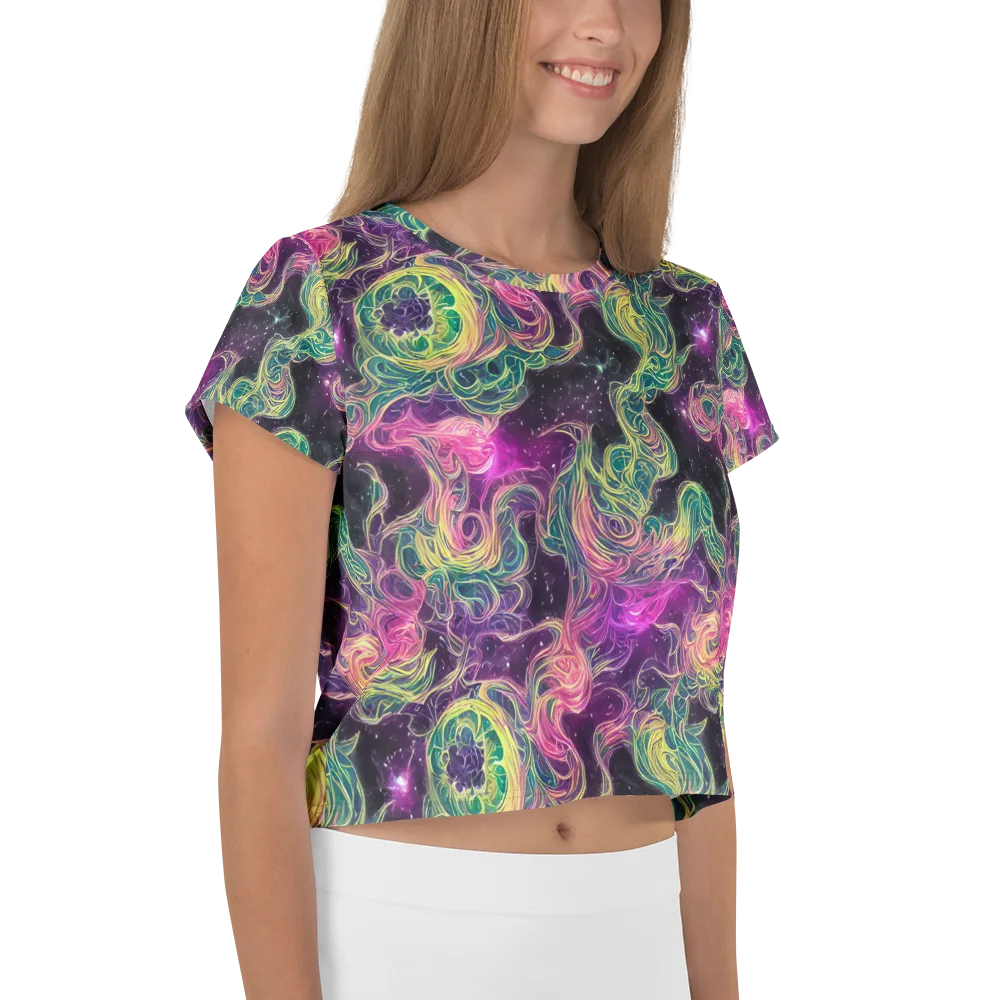 Dreamflare on Crop Tee — Right