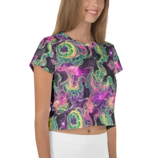 Dreamflare on a Crop Tee