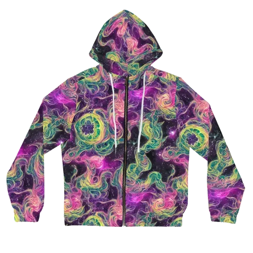 Dreamflare on a Women's Full-Zip Hoodie