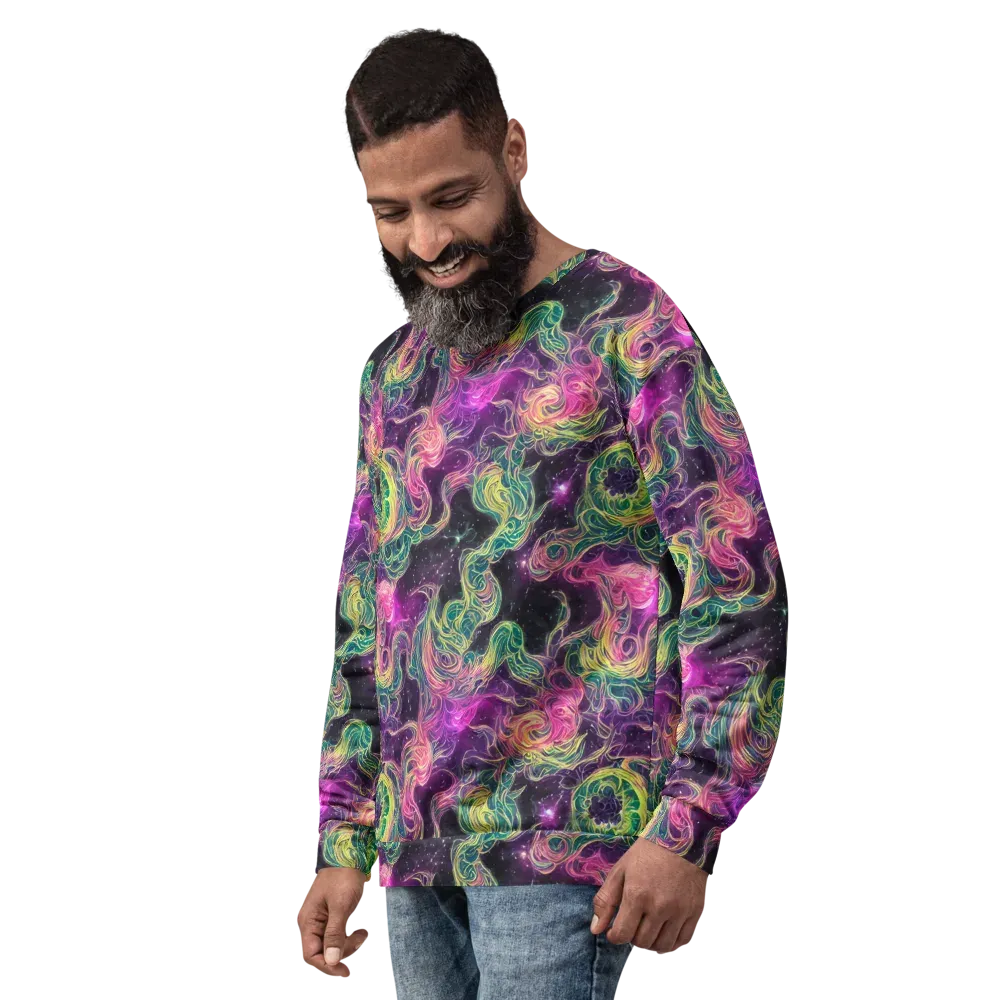 Dreamflare on Sweatshirt — Left Front
