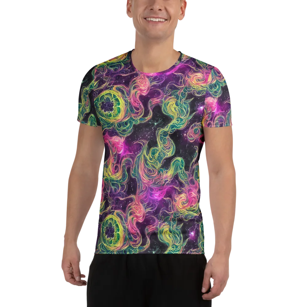 Dreamflare on Men's Athletic T-Shirt — Front