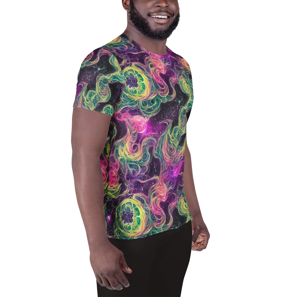 Dreamflare on Men's Athletic T-Shirt — Right
