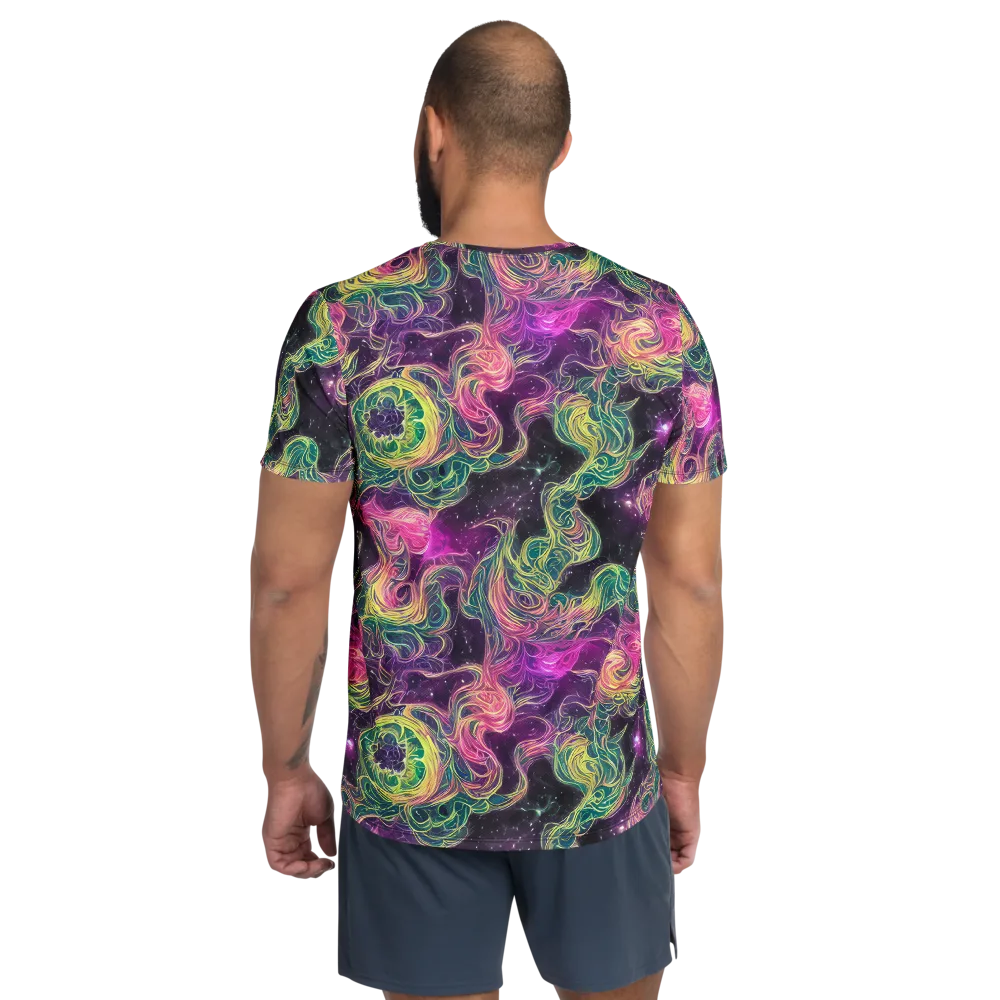 Dreamflare on Men's Athletic T-Shirt — Back