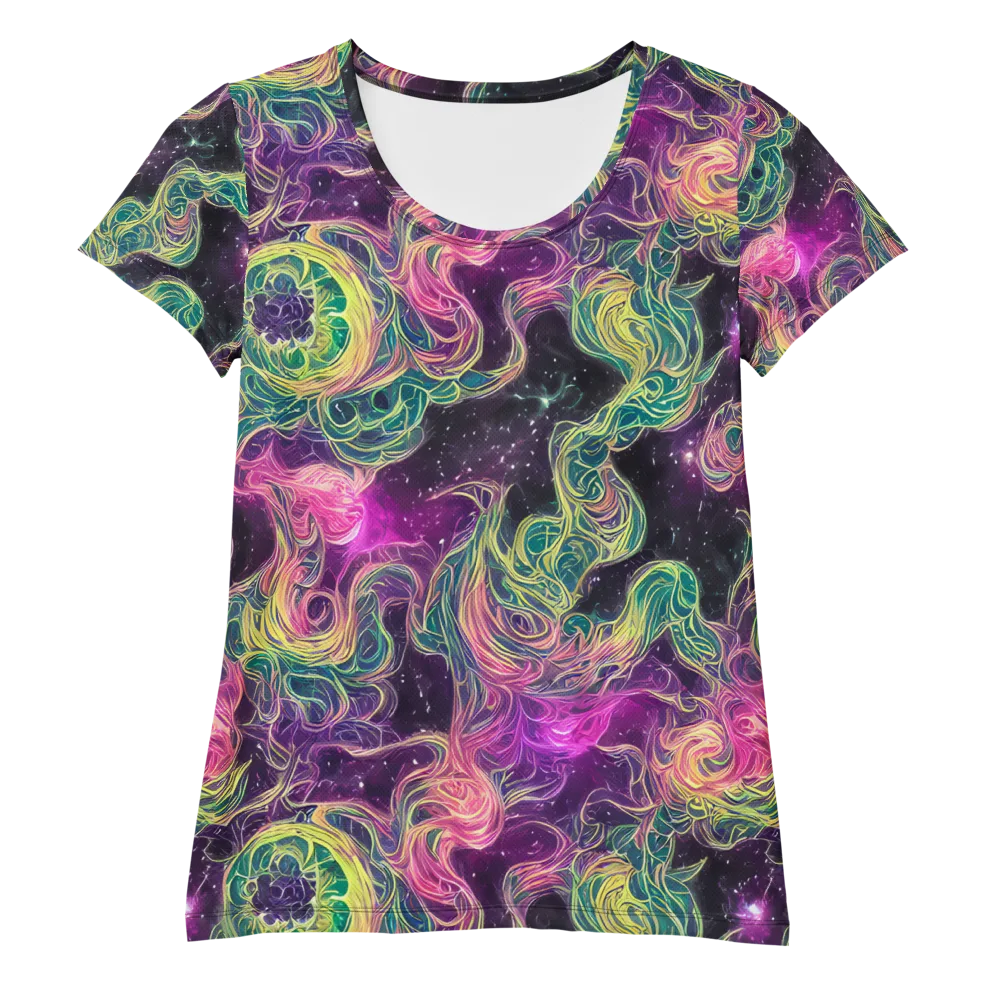 Dreamflare on Women's Athletic T-Shirt — Front