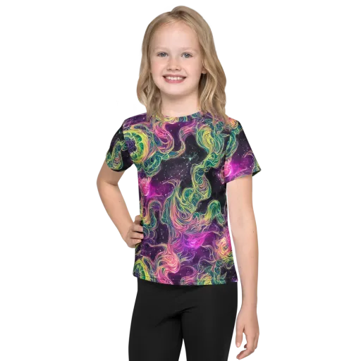 Dreamflare on a Kids Crew Neck T-Shirt