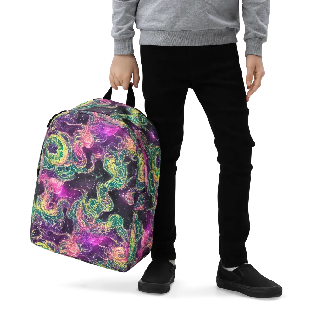 Dreamflare on Minimalist Backpack — Zoomed-in