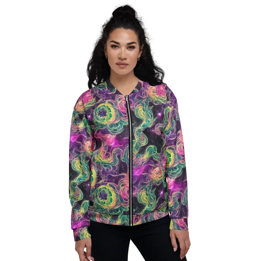 Dreamflare on Bomber Jacket — Front