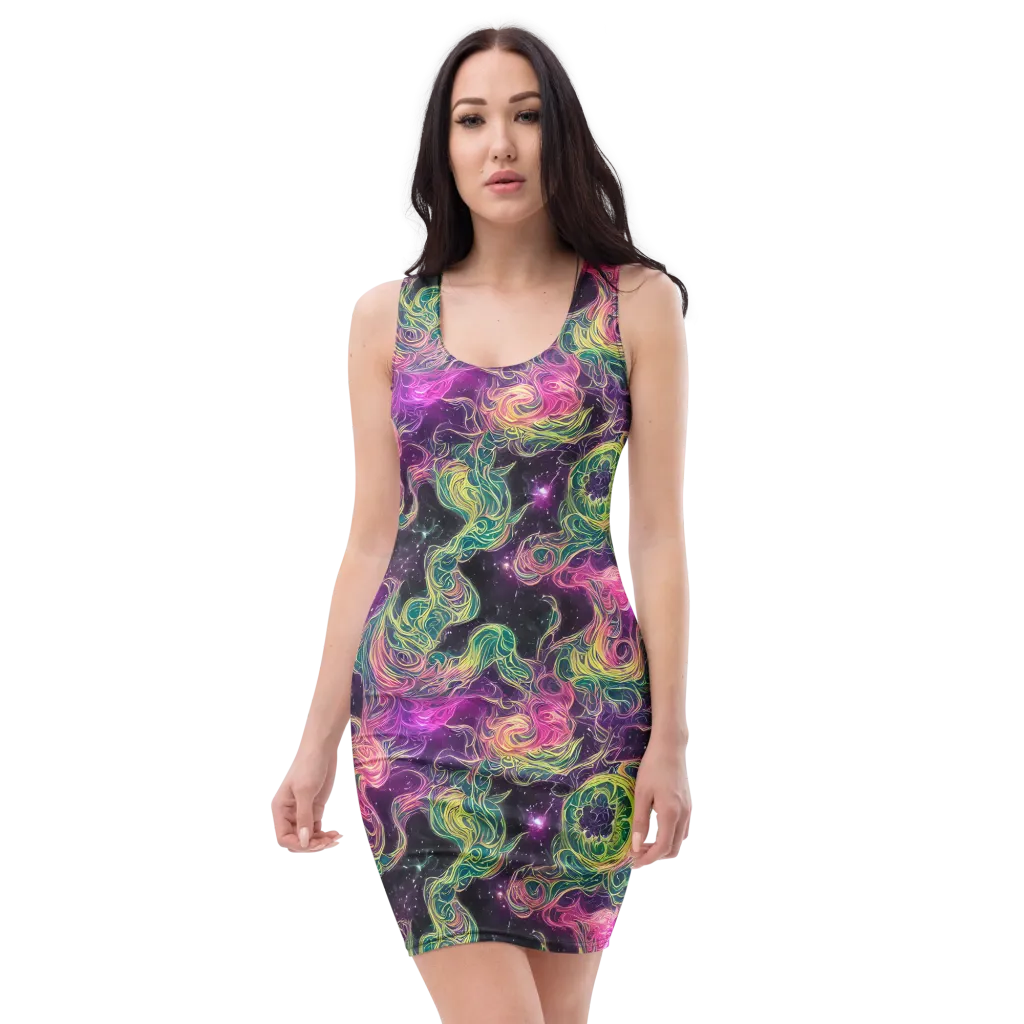 Dreamflare on Bodycon Dress — Front
