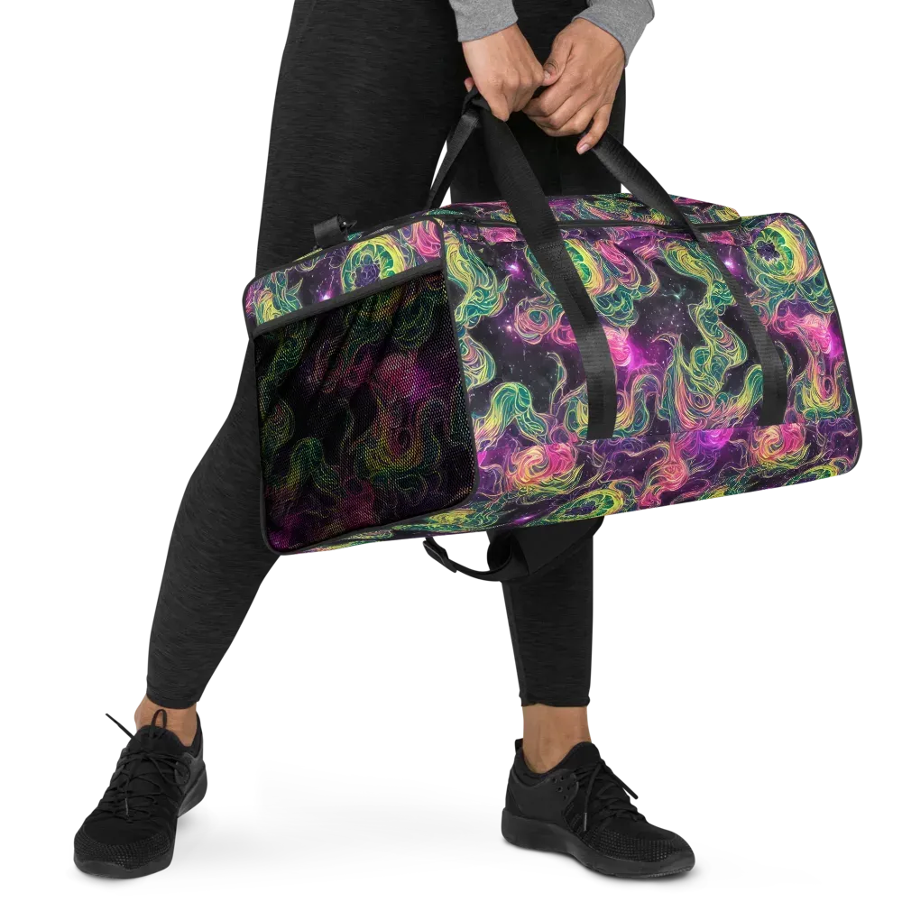 Dreamflare on Duffle Bag — Right Front