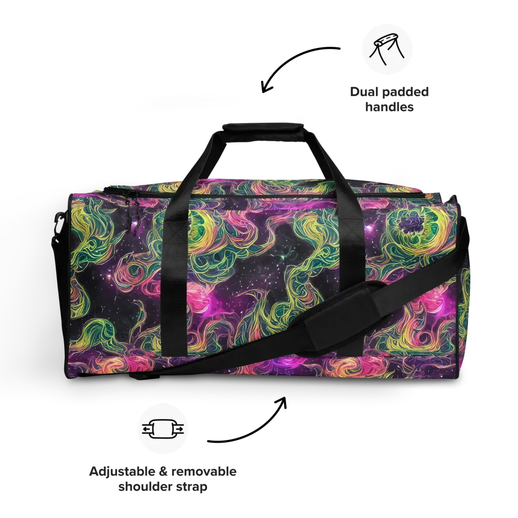 Dreamflare on Duffle Bag — Front