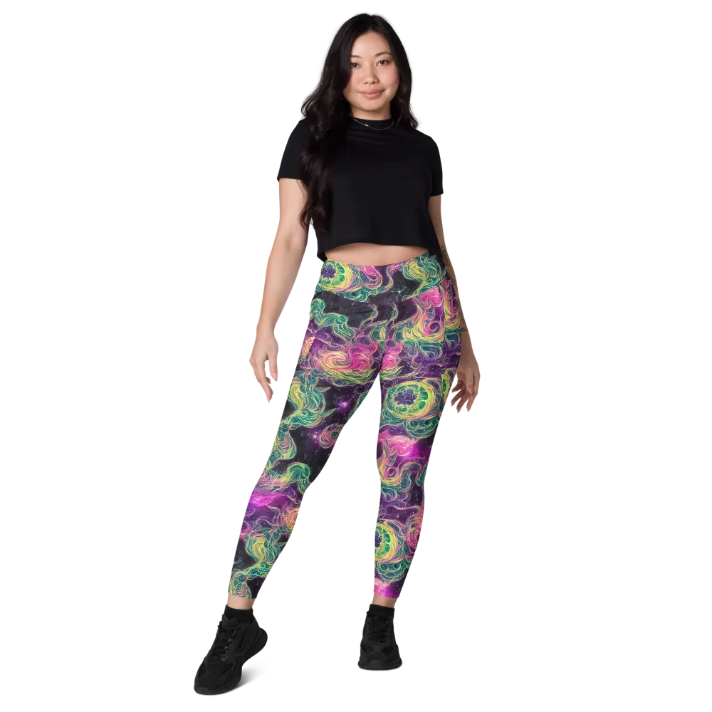 Dreamflare on Leggings with Pockets — Front