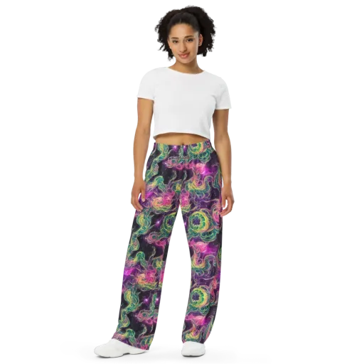 Dreamflare on a Wide-Leg Pants
