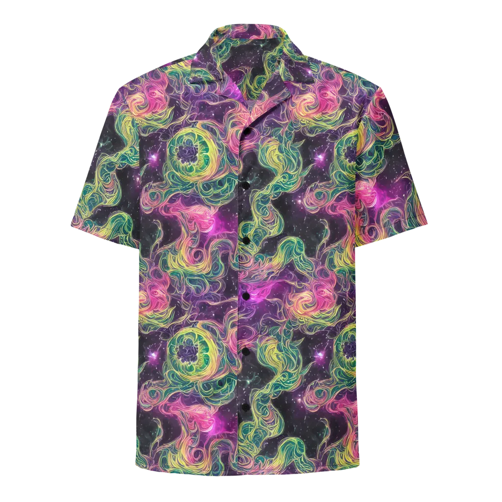 Dreamflare on Button Shirt — Front