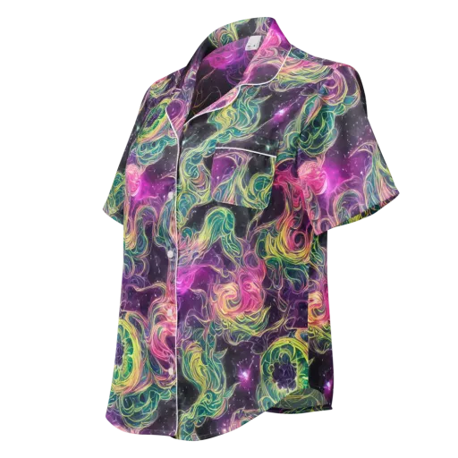 Dreamflare on a Women's Short Sleeve Pajama Top