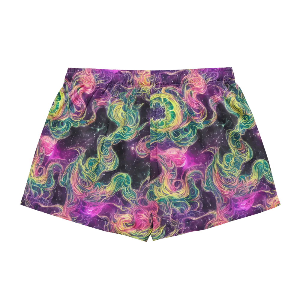 Dreamflare on Women's Pajama Shorts — Back