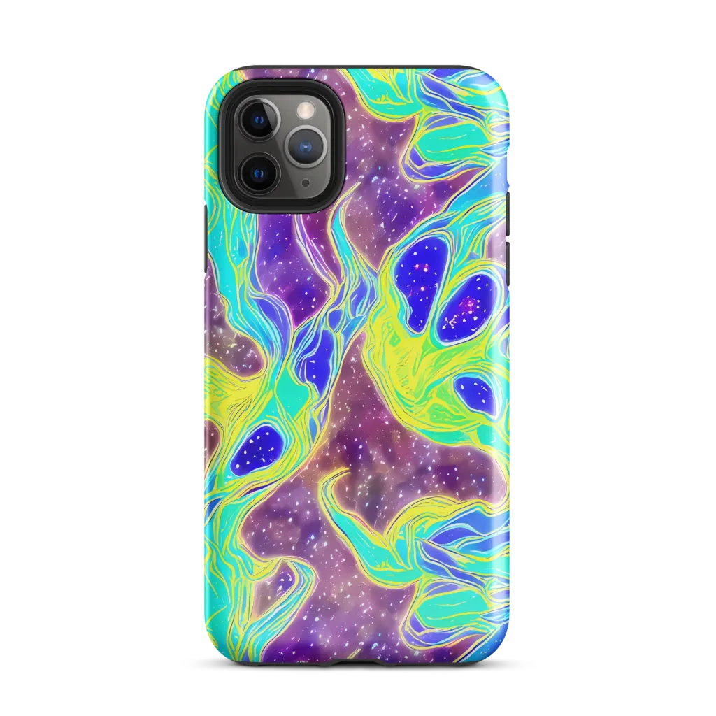 Galactic Marble on Tough Case for iPhone® — Front