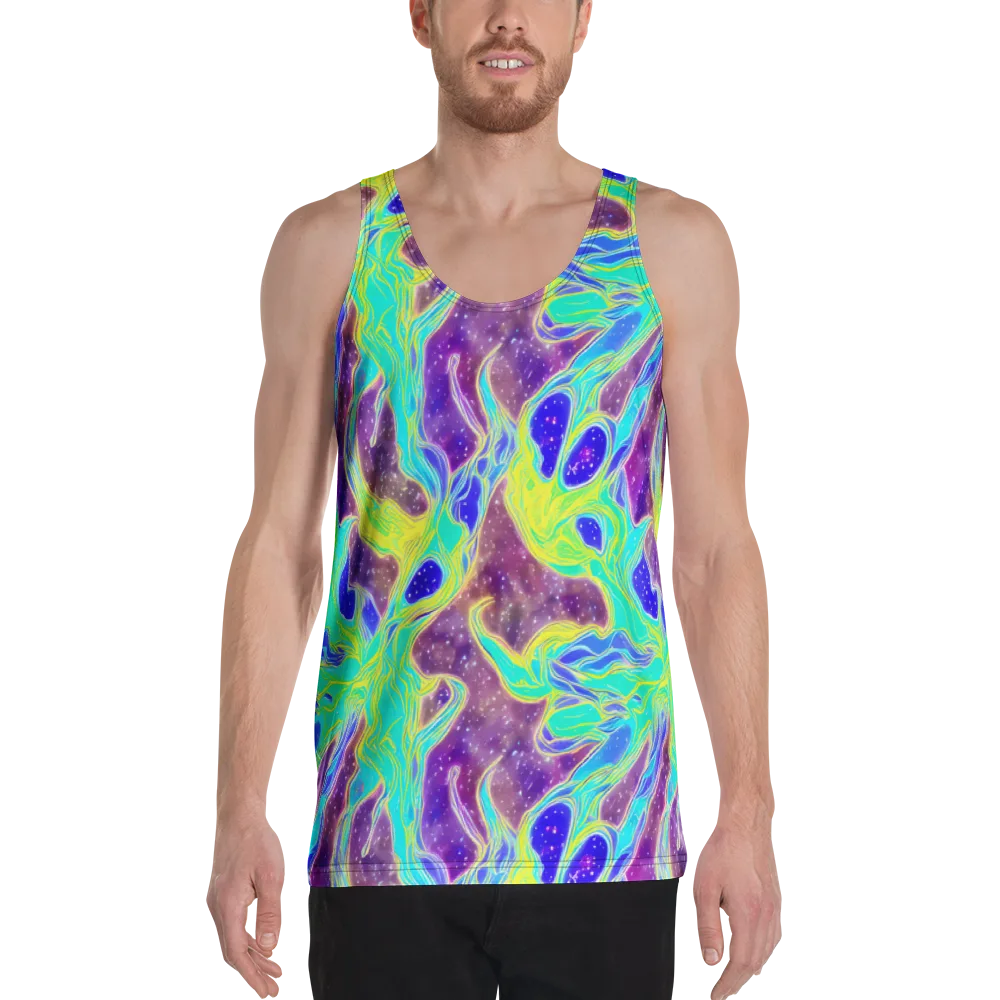 Galactic Marble on Men's Tank Top — Front