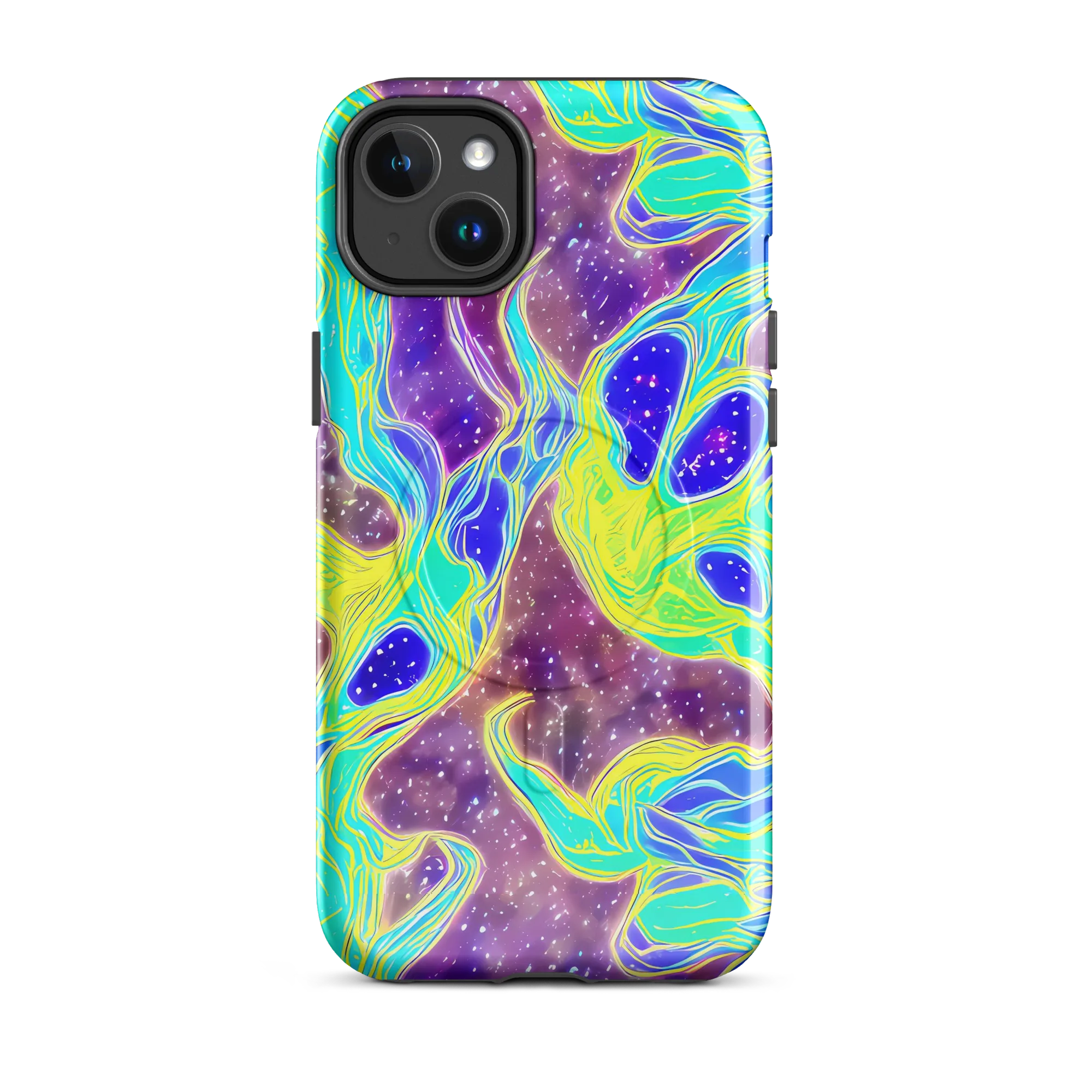Galactic Marble on MagSafe Tough Case for iPhone® — Front
