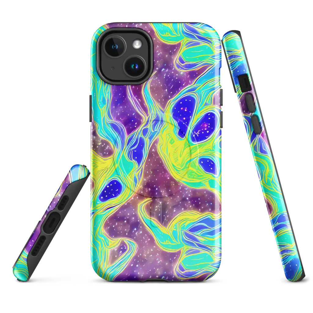 Galactic Marble on MagSafe Tough Case for iPhone® — Front
