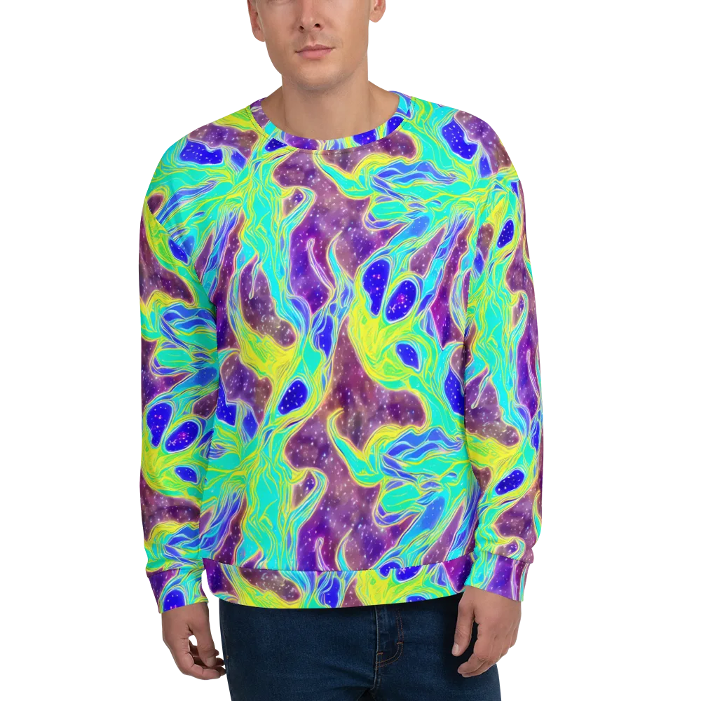 Galactic Marble on Sweatshirt — Front