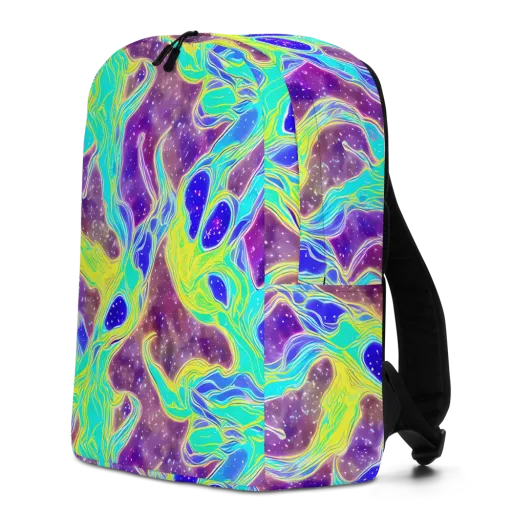 Galactic Marble on a Minimalist Backpack